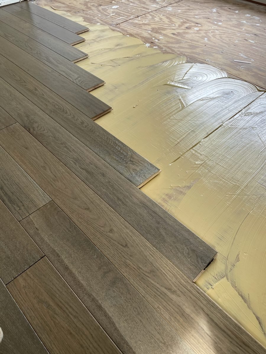 Prefinished hardwood glue & nail install in Lake Ronkonkoma, NY